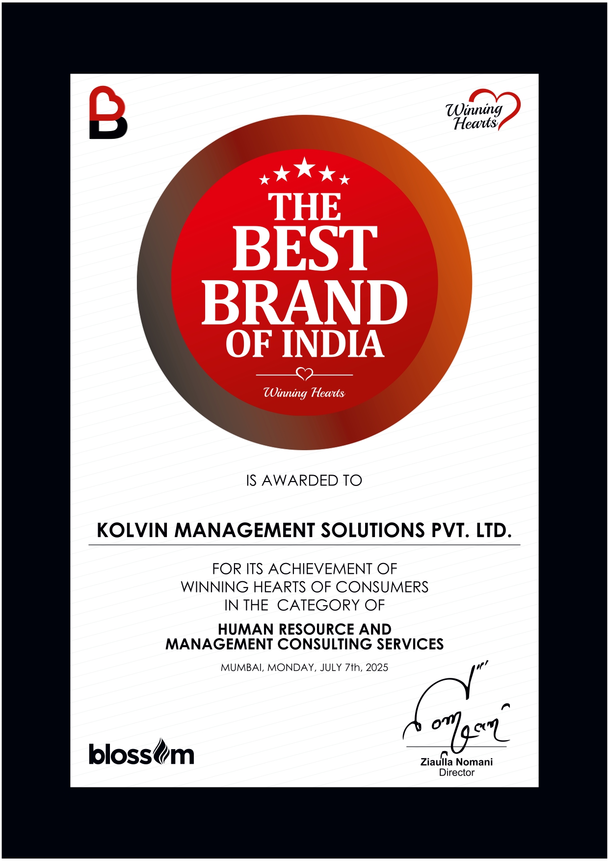 KOLVIN MANAGEMENT